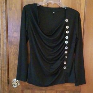 2 pk Button detail shirts